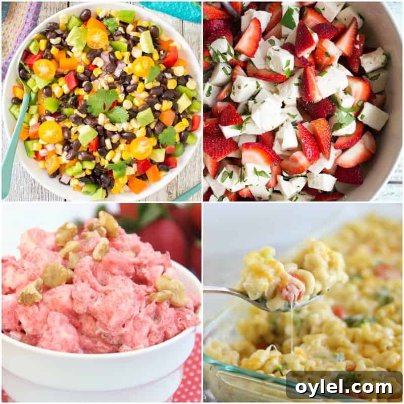 Salads and sides for a back-to-school meal