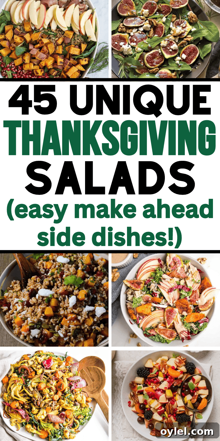 45 Thanksgiving Salad Recipes to Complete Your Holiday Table 5 Thanksgiving salad sides