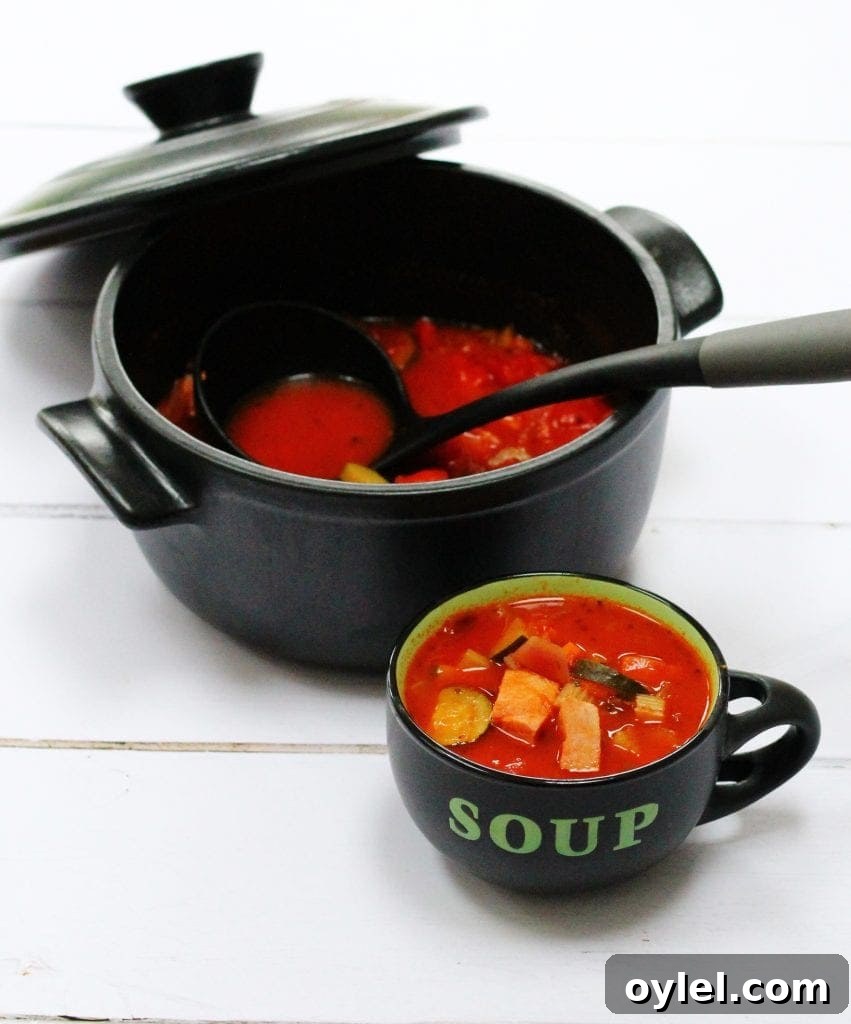 Leftover ham soup