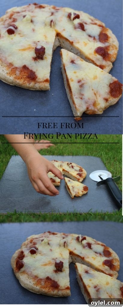 free from Frying Pan pizza