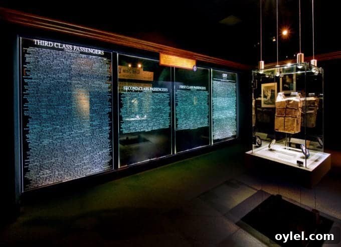 Titanic Memorial Wall 