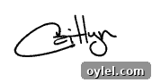"Caitlyn" signature in black cursive.