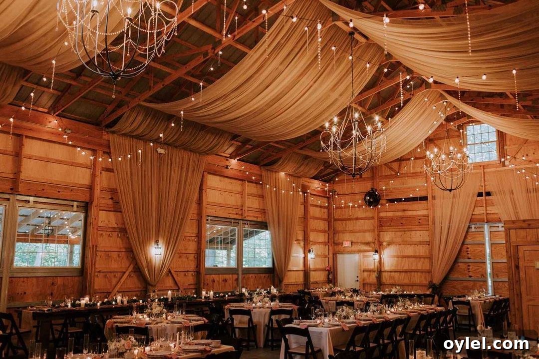 Upscale Barn wedding