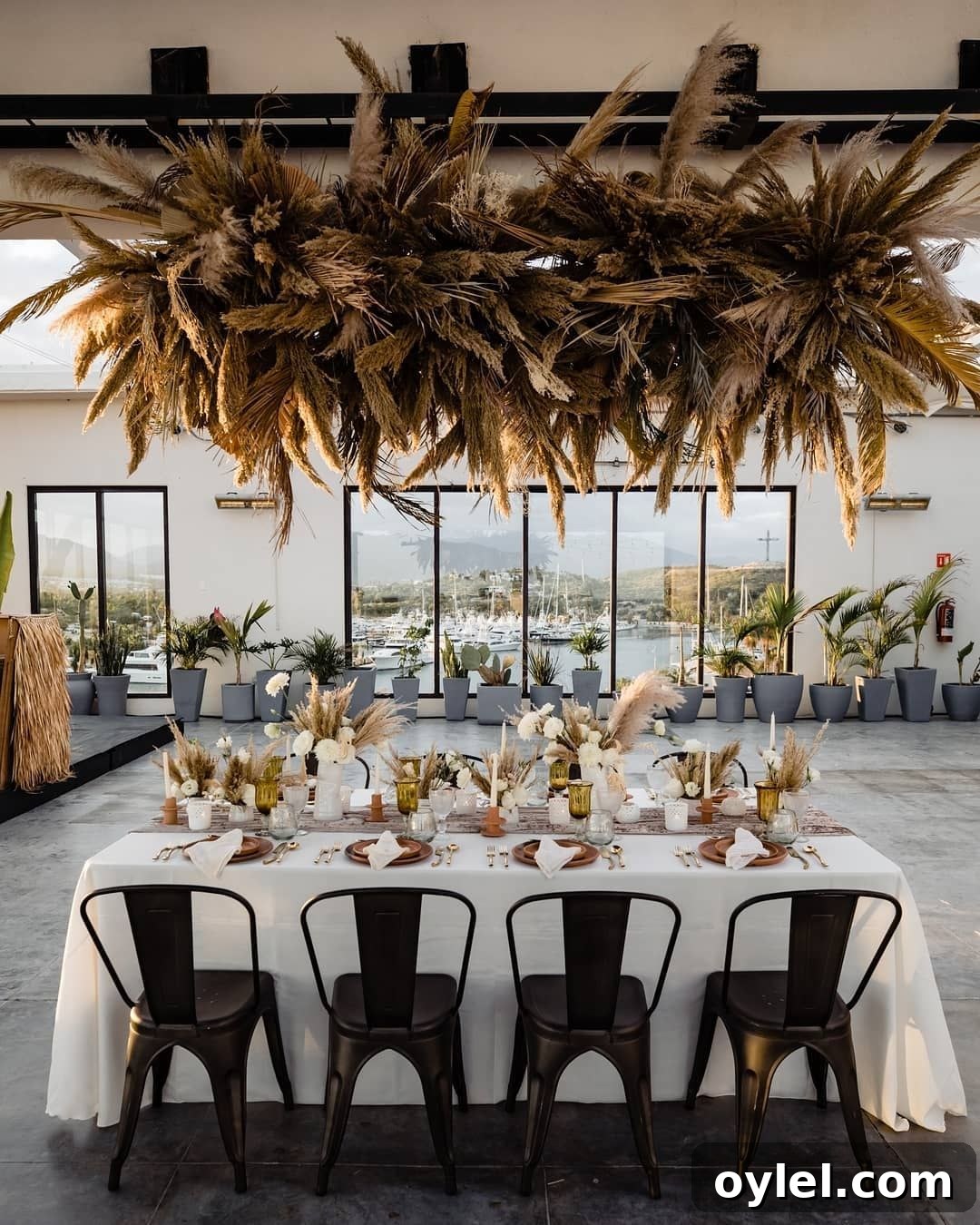 dried grass decor